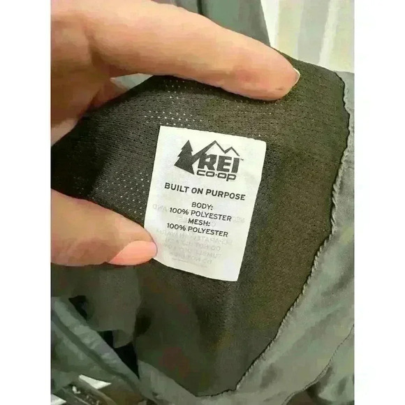 REI Co-Op Ladies Hooded Windbreaker, Sz L - Picture 5 of 7